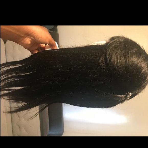 Human hair wig
